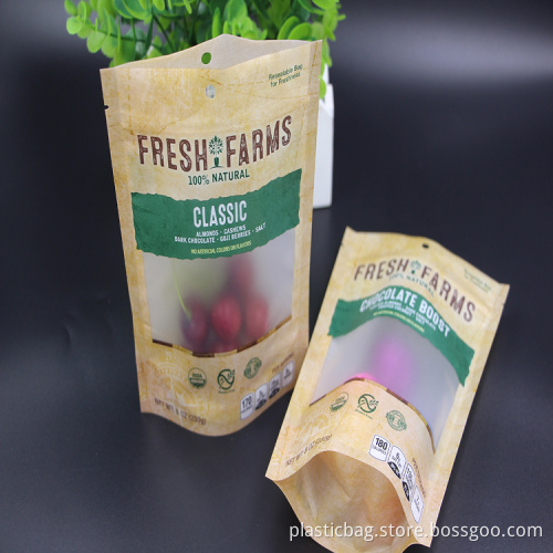 Laminated Plastic Food Bag with Ziplock